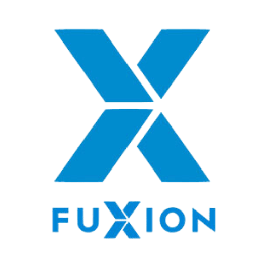 Logotipo de la empresa fuxion